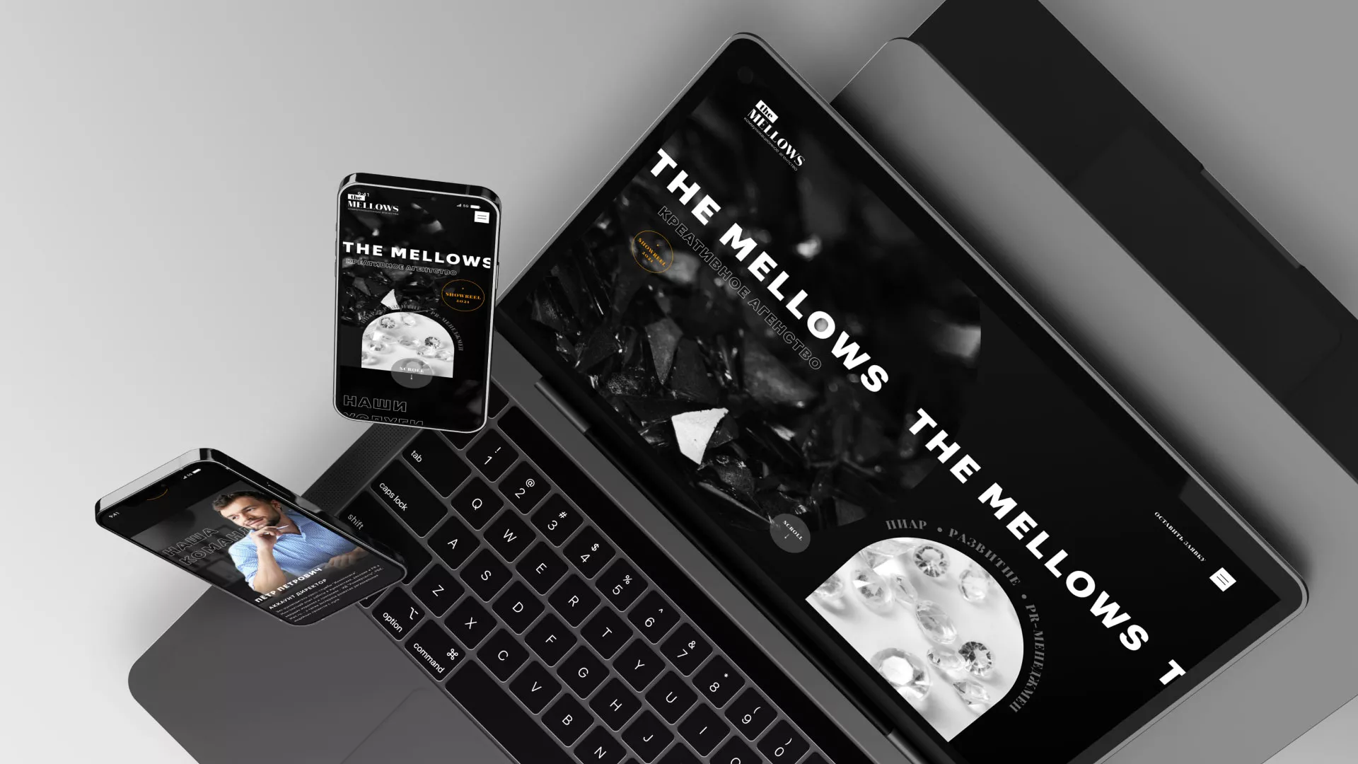 Разработка сайта креативного агентства «The Mellows» в Торопце